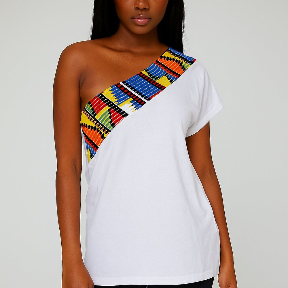 ME TO WE One Shoulder Tee